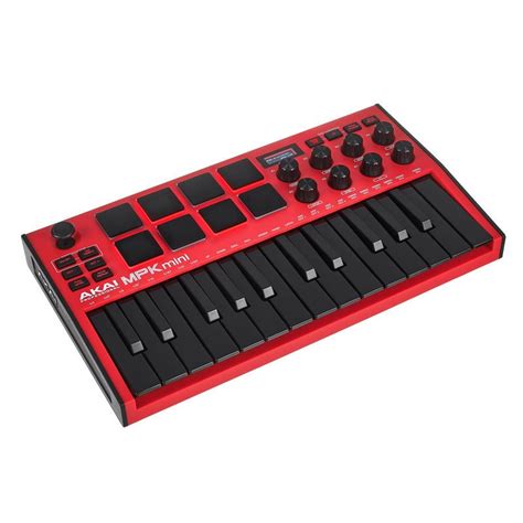 AKAI MPK MINI 3 SPECIAL EDITION RED - MIDI CONTROLLER | Station Vibration