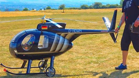 Big RC Hughes 500 Scale Model Electric Helicopter