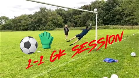 1-1 GK Session | Goalkeeper Training | Tiki-Taka Soccer school ...