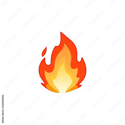 Lit emoji icon. Fire symbol modern, simple, vector, icon for website design, mobile app, ui ...