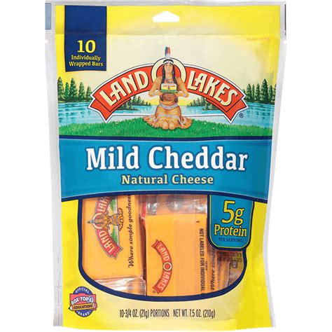 Land O'lakes Mild Cheddar Snack Natural Cheese Reviews 2020