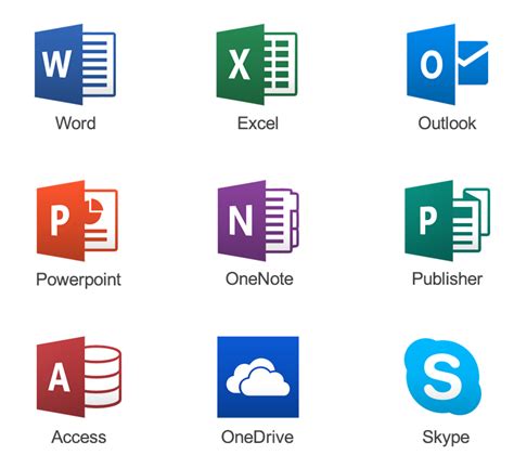 Microsoft Office Icon Download #369739 - Free Icons Library