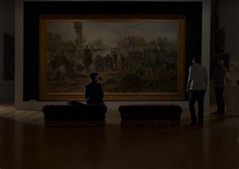 In John Wick 2, what is the large painting in the background from the meeting with Santino, and ...