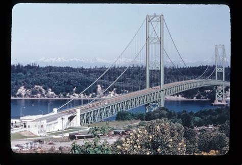 Tacoma Narrows Bridge, second edition, opens to traffic on October 14, 1950. - HistoryLink.org