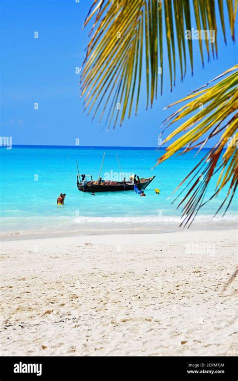 Kendwa Beach on Zanzibar Island Stock Photo - Alamy