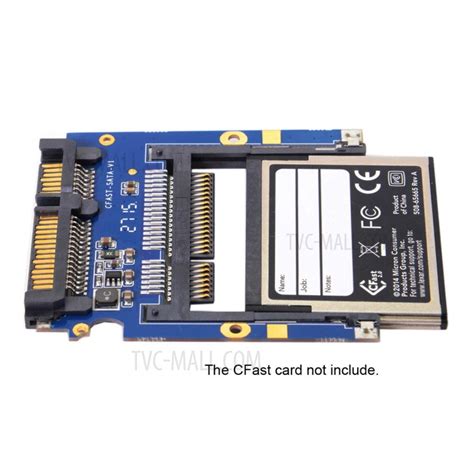 SATA 22Pin to CFast Card Adapter 2.5 inch Hard Disk Case SSD HDD CFast Card Reader for PC Laptop