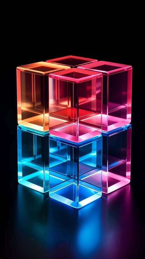 Download Ai Generated Cube Lights Royalty-Free Stock Illustration Image ...