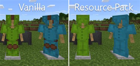 Better Leather Armor Resource Pack | Minecraft PE Texture Packs