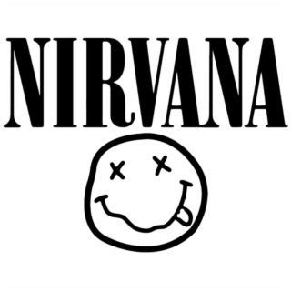 Nirvana Brand Logo Decal Sticker – Decalfly