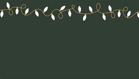 Christmas lights, green background design | Free Photo Illustration ...