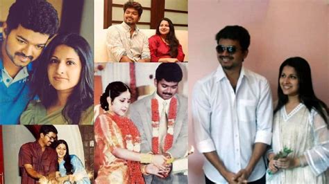 Tamil Actor Vijay Marriage Photos