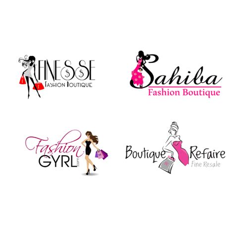 Fashion logo design - nimfaindia