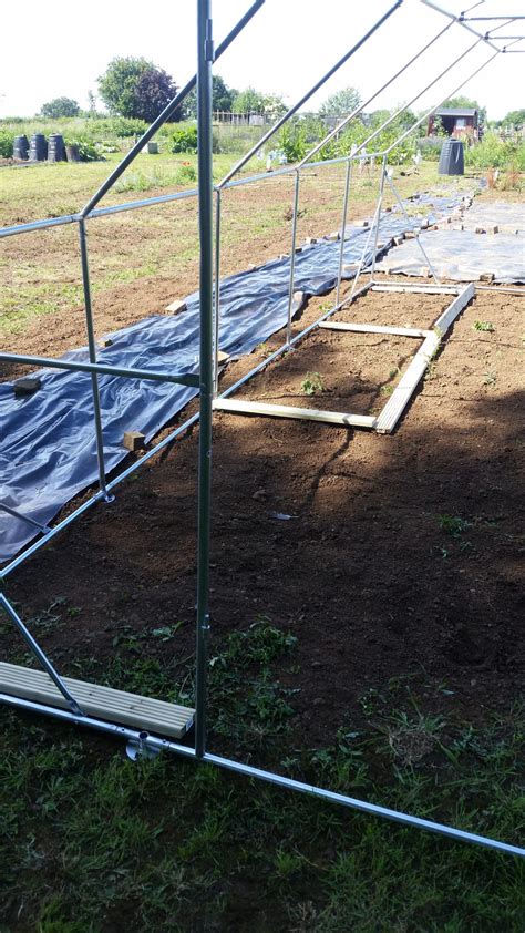 Polytunnel Installation – Shadow Of The Gardener