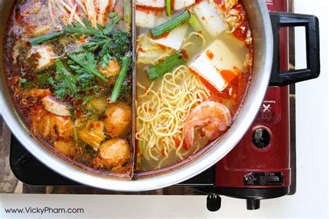 Thai-Style Hot Pot (Lau Thai) | Hot pot recipe, Hot pot, Soup dish