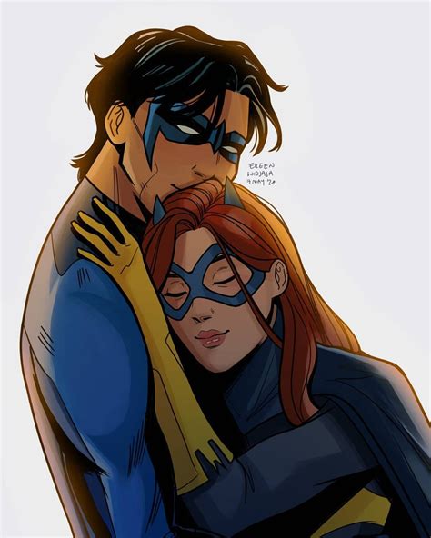 Batgirl And Nightwing Fan Art