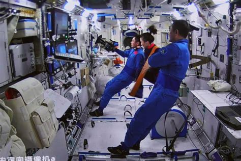 Crew of China’s Tiangong space station preparing to return to Earth ...