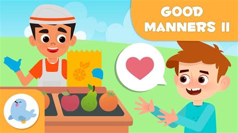 PLEASE, THANK YOU AND ASKING FOR PERMISSION 🤝 GOOD MANNERS for kids 😊 Episode 2 - YouTube