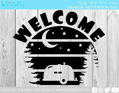 Work This Out, Camping Signs, Tree Svg, Campers, Art Images, Tent, Stencils, Free Design, Paper ...