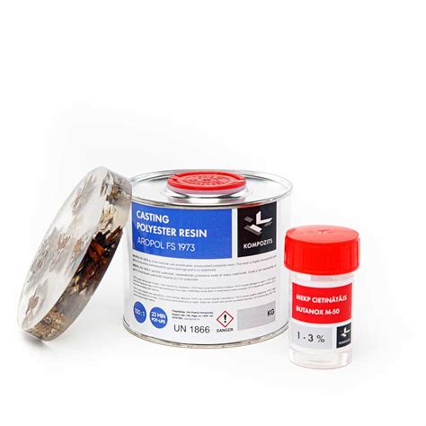 Clear casting polyester resin PA-623 – Kompozits.lv