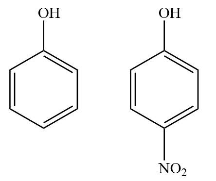 Explain why para-nitrophenol is a stronger acid than phenol itself. Use ...