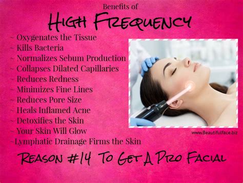 Benefits Of High Frequency~ See An Esthetician Esthetician School ...