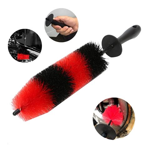 Car Tire Cleaning Brush Wheel Brush Rim Detail Brush 17inch Long Soft ...