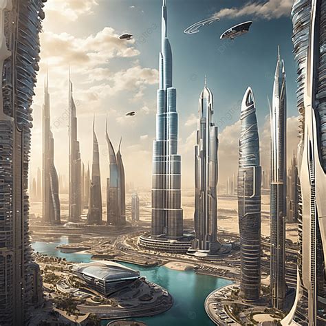 Dubai City 2050 Vector Background, Future City, Dubai City 2050, Dubai City Walpaper Background ...