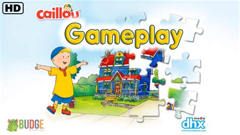 CAILLOU PUZZLE GAMEPLAY for Kids HD! - YouTube