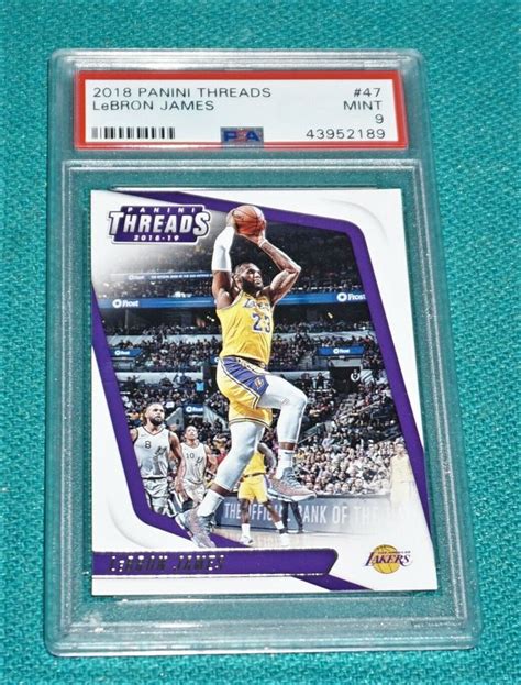 Auction Prices Realized Basketball Cards 2018 Panini Threads LeBron James