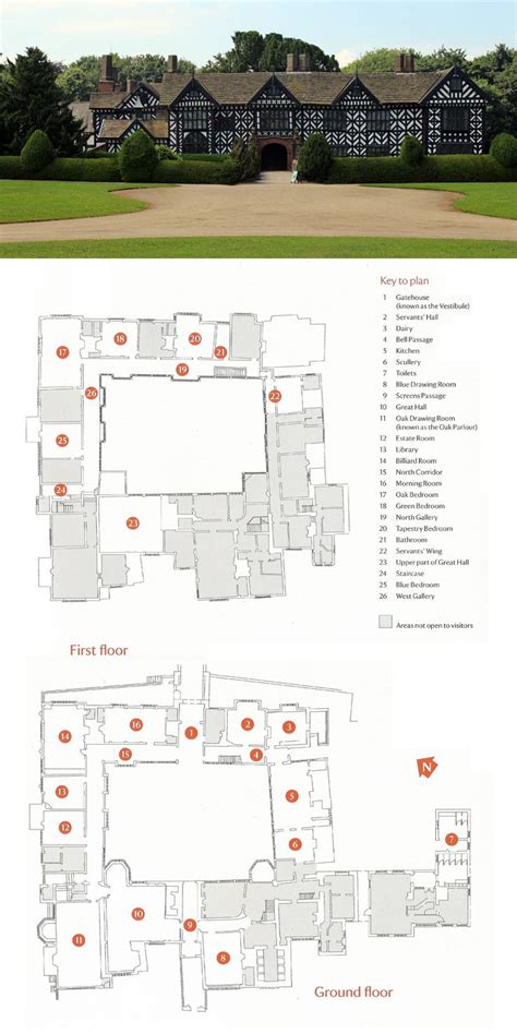 Speke Hall, Speke, Liverpool, Merseyside Floor Plans in 2021 | House ...