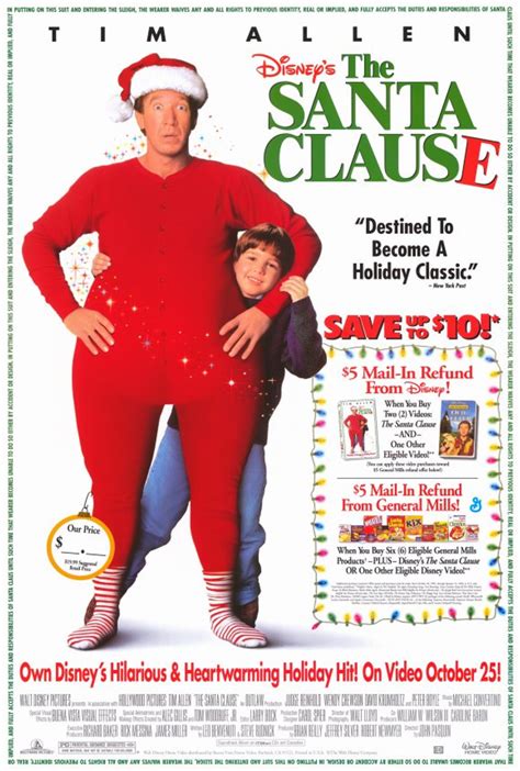 The Santa Clause Movie Poster Print (27 x 40) - Item # MOVIF3454 ...