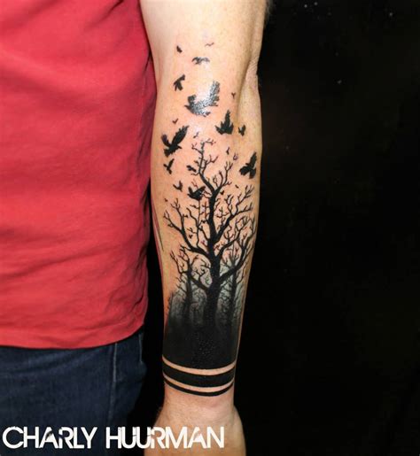 Trees & Birds Tattoo | Best tattoo design ideas