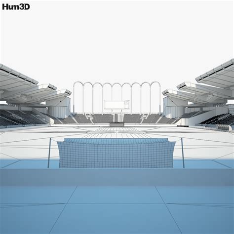 Stade Louis II 3D model - Architecture on Hum3D