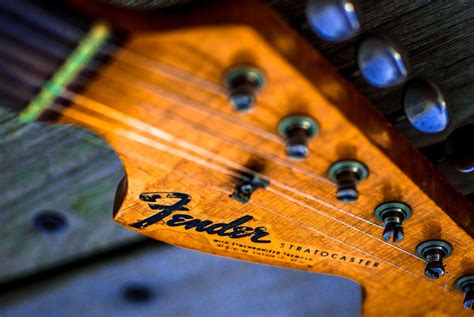 Vintage Fender Stratocaster neck Photograph by Meir Jacob - Fine Art ...