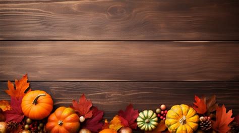 Harvest Border On Wooden Background Free Stock Photo - Public Domain ...