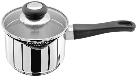 14CM STAINLESS STEEL SAUCE PAN - VISTA DRAINING LID - Woodbridge Kitchen Company