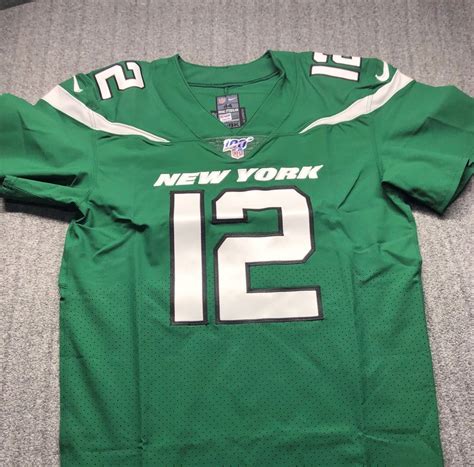 NFL Auction | Joe Namath Signed Authentic JETS Jersey (2019 Gotham ...