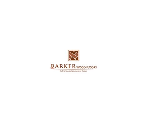 Masculine, Bold, Woodworking Logo Design for Barker Wood Floors Refinishing Installation and ...