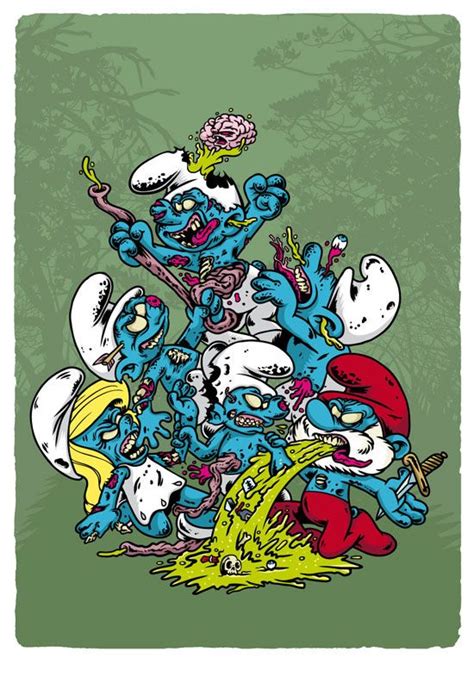 Zomb-Toons - Personal Project on Behance | Dibujos animados de zombie ...