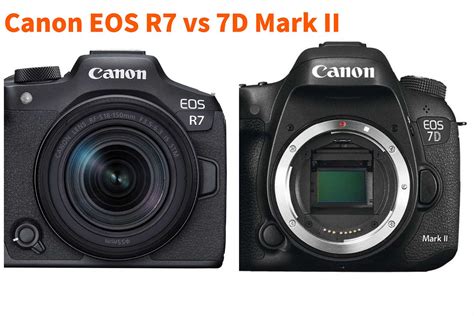 Canon EOS R7 vs 7D Mark II - Camera Jabber