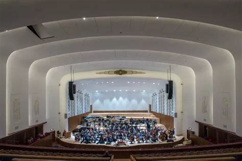 In pictures: Philharmonic Hall unveils its new look as it reopens for the orchestra's 175th ...