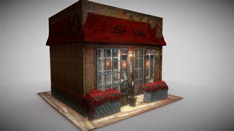 Cafe Nikki - Download Free 3D model by JakeWatts [390768b] - Sketchfab