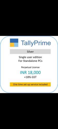 Tally Accounting Software, Free demo Available at Rs 18000 in Bhopal