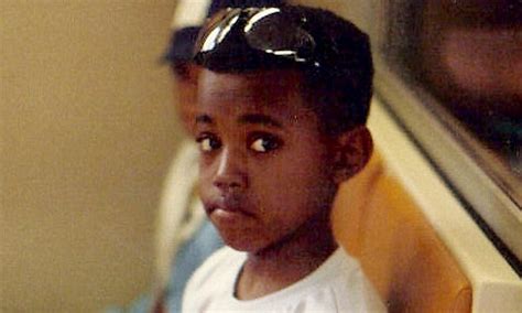 Kanye West's unseen childhood photos on Washington DC Metro show shy nature | Daily Mail Online