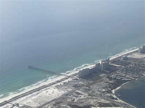 Navarre beach pier from the air : r/NavarreFlorida