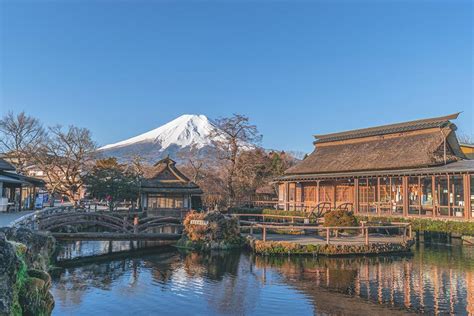 Oshino Hakkai, Ninja village, and hot spring with beautiful Mt. Fuji ...