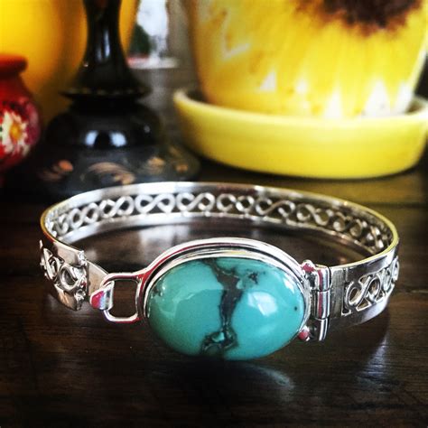 Turquoise 925 Sterling Silver Bracelet | finalsilver