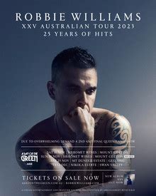 Robbie Williams Tickets, Tour Dates & Concerts 2025 & 2024 – Songkick