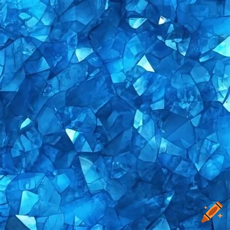 Blue crystal texture on Craiyon