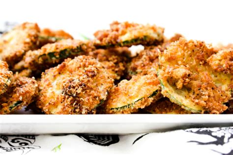 Fried Zucchini Rounds